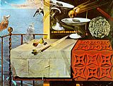 Salvador Dali Living Still Life painting